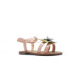 Lovely Children Flat Fashion Sandals with colorful flowers